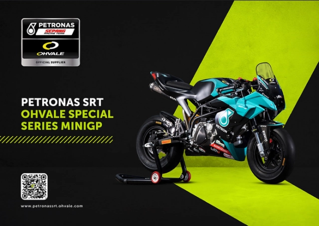 Đội đua petronas sepang ra mắt phiên bản minibike ohvale gp-0 minigp với số lượng giới hạn - 2