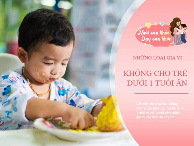 Gia vị cho bé ăn dặm sử dụng loại nào và liều lượng dùng - 11