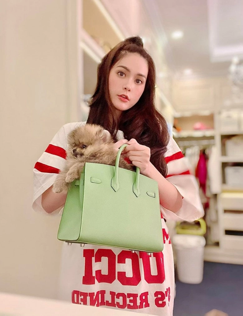 Học theo lâm tâm như nữ đại gia quận 7 chơi lớn lấy túi hermes nửa tỷ đựng cún cưng - 6