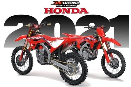 Honda crf450r và crf450rx 2021 chính thức ra mắt - 1