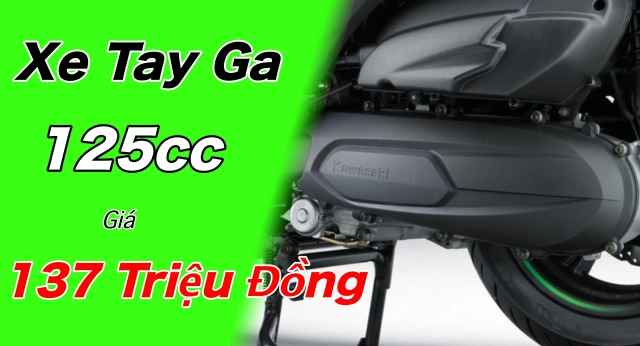 Kawasaki j125 xe tay ga 125cc có giá bán khoảng 137 triệu đồng - 1