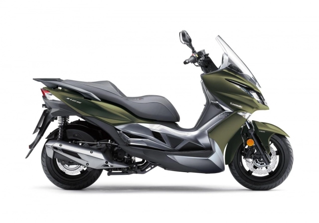 Kawasaki j125 xe tay ga 125cc có giá bán khoảng 137 triệu đồng - 12