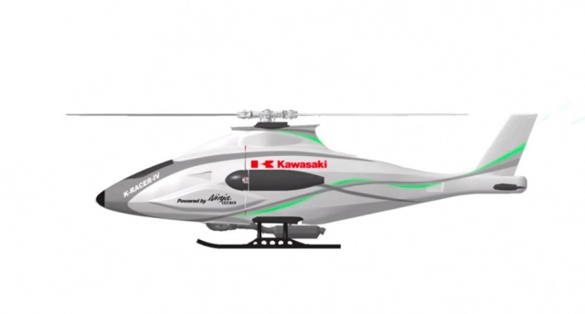 Kawasaki k-racer máy bay không người lái trang bị động cơ ninja h2r - 4