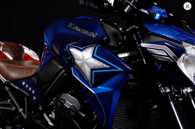 Kawasaki z900 captain american edition chính thức ra mắt - 3