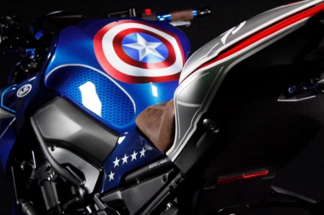 Kawasaki z900 captain american edition chính thức ra mắt - 4