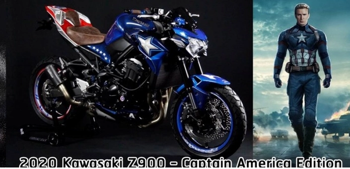 Kawasaki z900 captain american edition chính thức ra mắt - 8