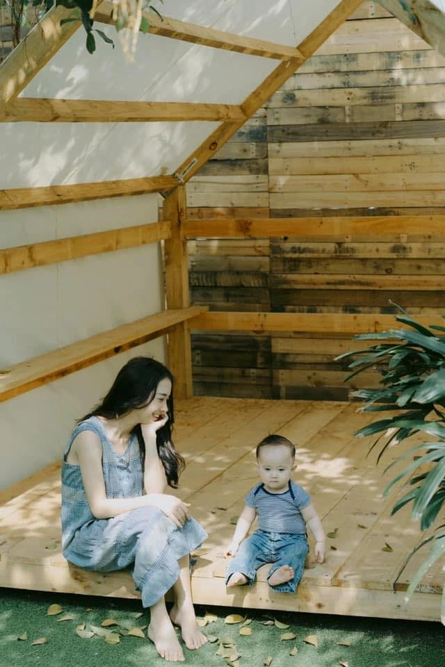 Không trụ thêm ở showbiz em gái nhã phương lấy chồng sinh quý tử sống trong biệt thự 7 tỷ - 10