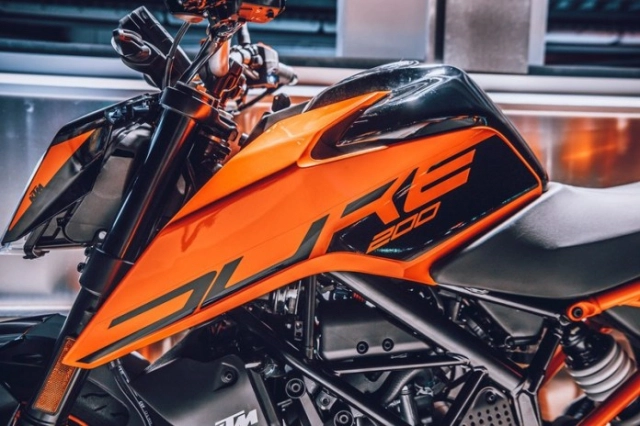 Ktm duke 200 phiên bản mới 2021 vừa ra mắt - 3