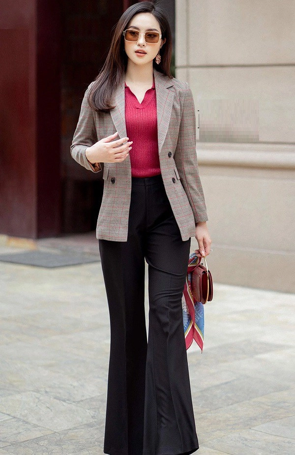 Những kiểu quần cứ phối với áo blazer là siêu sang chảnh nàng nhất định không thể bỏ qua - 6