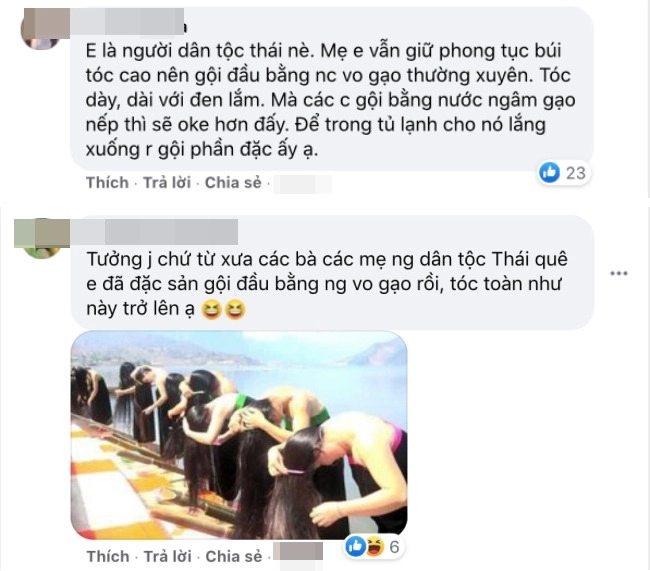 Rẻ-đẹp-dễ vo gạo đừng đổ nước đi học gái dân tộc thái ủvài tuần tóc mọc ầm ầm - 3