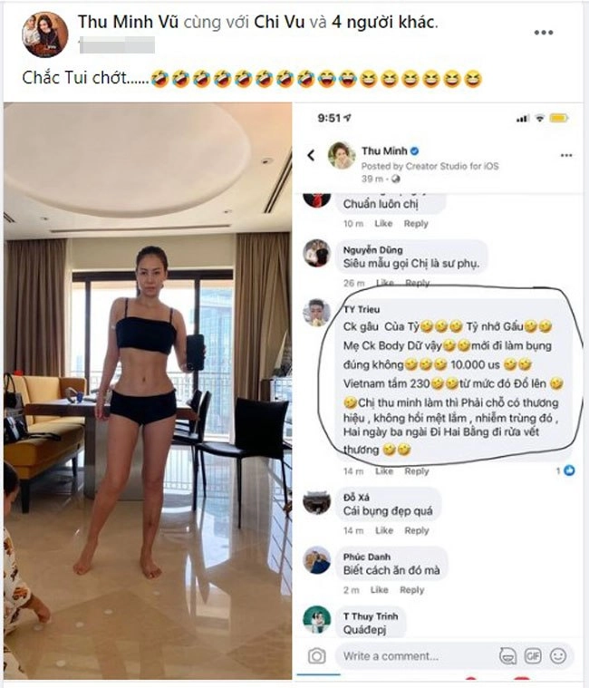Tập cùng sao thu minh khoe body u50 đẹp như tượng lại bị nghi đi hút mỡ hết 10000 - 3