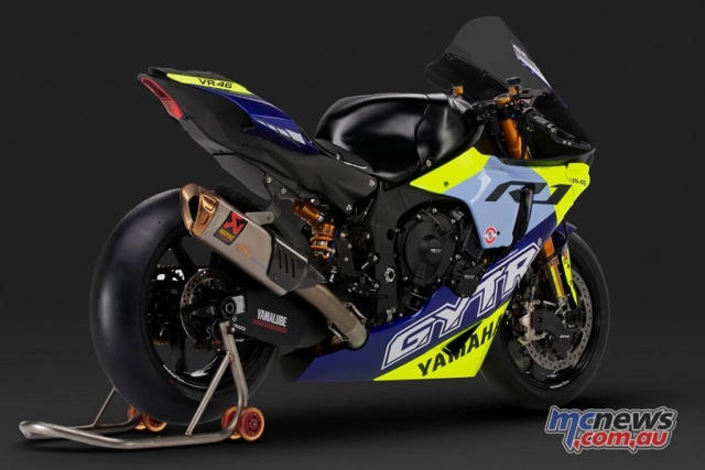 Yamaha r1 gytr vr46 tribute trình làng - tạm biệt valetino rossi - 3