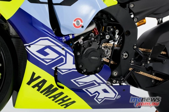 Yamaha r1 gytr vr46 tribute trình làng - tạm biệt valetino rossi - 7