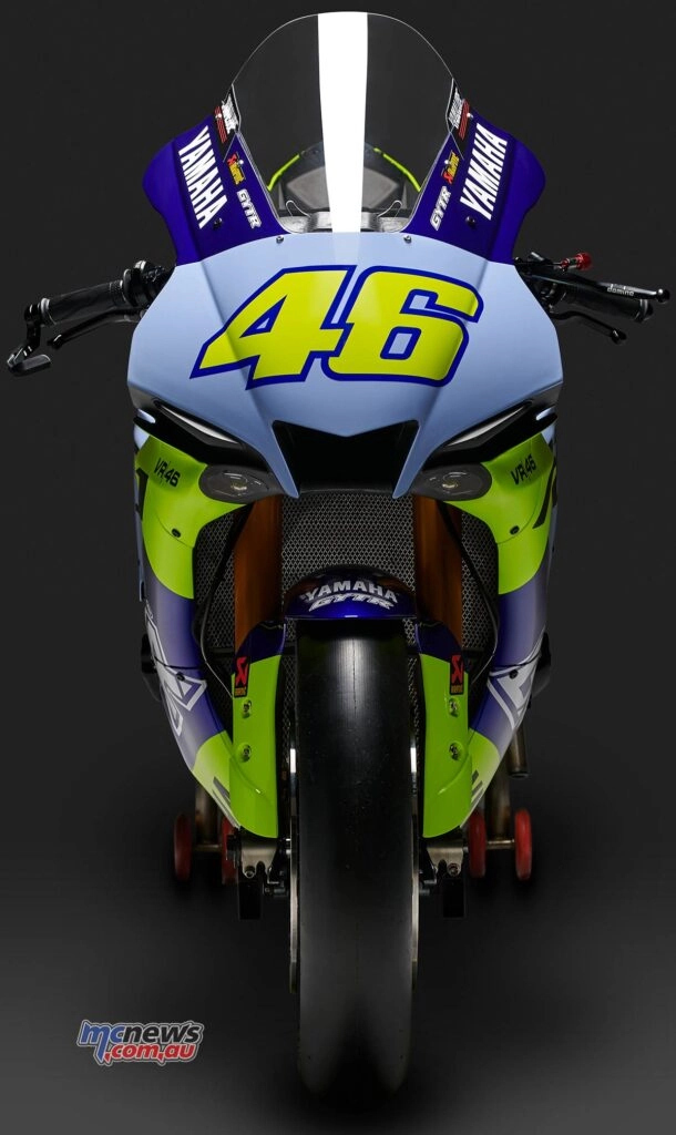 Yamaha r1 gytr vr46 tribute trình làng - tạm biệt valetino rossi - 11