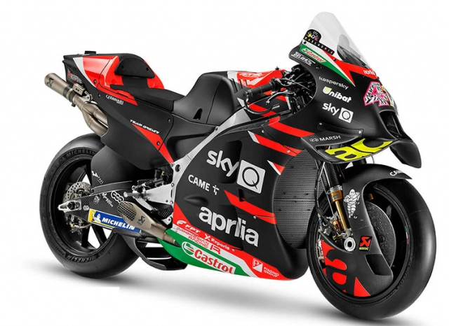 Aprilia racing team gresini 2021 ra mắt xe đua rs-gp 21 hoàn toàn mới - 1