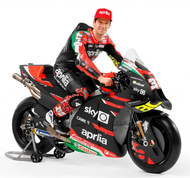 Aprilia racing team gresini 2021 ra mắt xe đua rs-gp 21 hoàn toàn mới - 6