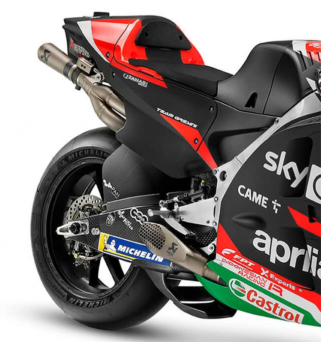 Aprilia racing team gresini 2021 ra mắt xe đua rs-gp 21 hoàn toàn mới - 8