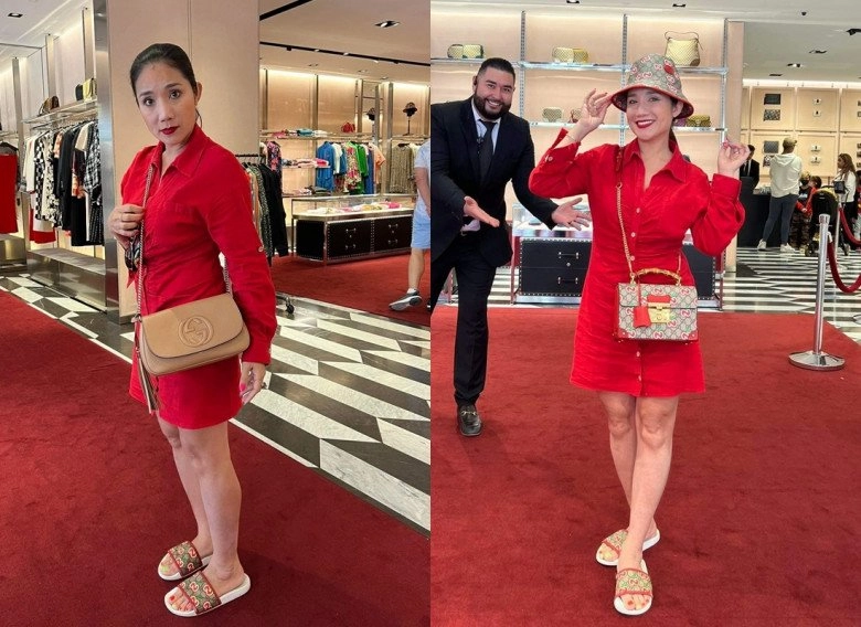 bà mối quốc dân cát tường giàu cỡ nào vừa sang mỹ đã chốt đơn loạt đồ hiệu đắt đỏ - 6