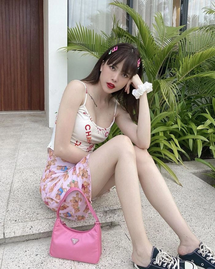 Bật mí làn da phát sáng của thiều bảo trâm tắm trắng rẻ bèo chị emhọc ngay đón tết - 3