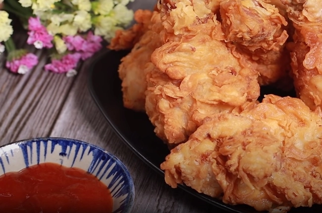 Cách làm gà rán kfc đơn giản tại nhà ngon chuẩn vị - 5