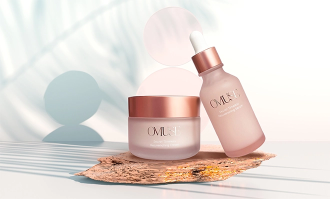 Cải thiện làn da lão hoá với omuse secret timeless rejuvenating - 1