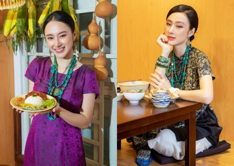 Chuyển sang ăn chay trường angela phương trinh vẫn giữ đẹp chiếc bụng múi vạn người mê - 1