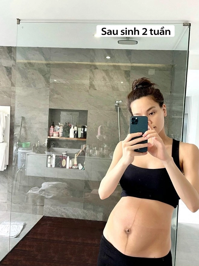 Công khai bụng chảy xệsau sinhhà hồ tiết lộ điều vóc dáng không còn như trước cđmnghe mà xót - 3