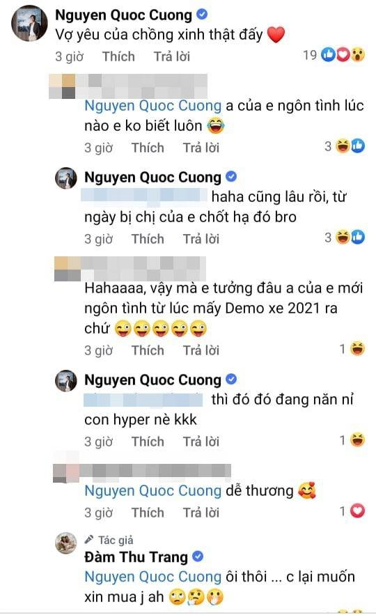 Đàm thu trang nóicon gái xinh điệu giống bố cường đôla vội vàng nhận ngay - 5