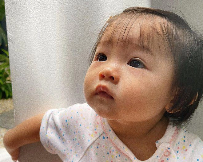 Đàm thu trang nóicon gái xinh điệu giống bố cường đôla vội vàng nhận ngay - 7