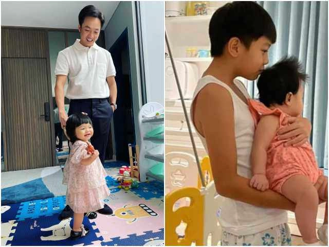 Đàm thu trang nóicon gái xinh điệu giống bố cường đôla vội vàng nhận ngay - 10