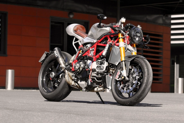 Ducati 1198 s corse cafe racer do radical ducati tại pháp chế tạo - 1