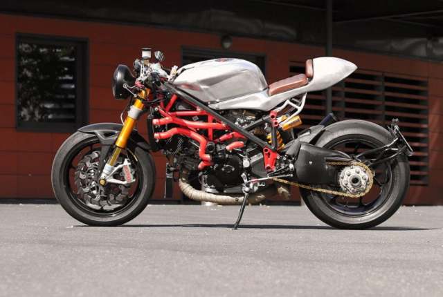 Ducati 1198 s corse cafe racer do radical ducati tại pháp chế tạo - 2