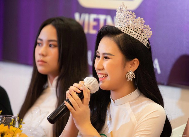 Hoa hậu nhí bắc ninh đi thi quốc tế giống thùy tiên nhan sắc nhận nhiều ý kiến trái chiều - 5