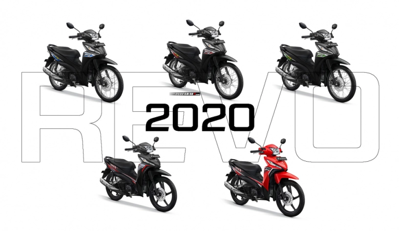 Honda revo 2020 ra mắt với diện mạo đậm chất thể thao - 1