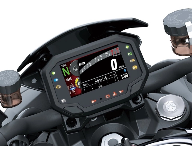 Kawasaki z h2 trang bị hệ thống supercharged chính thức ra mắt - 7