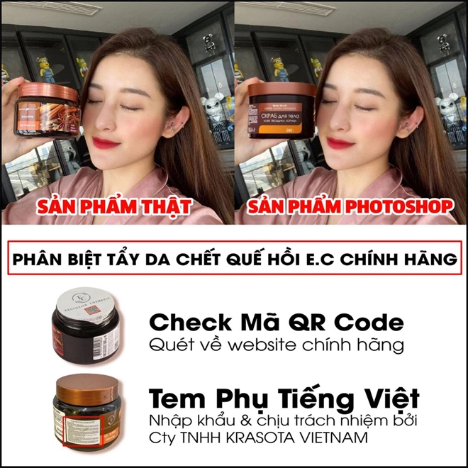 Mẹo phân biệt tẩy da chết quế hồi cà phê chính hãng mà không phải chị em nào cũng biết - 8