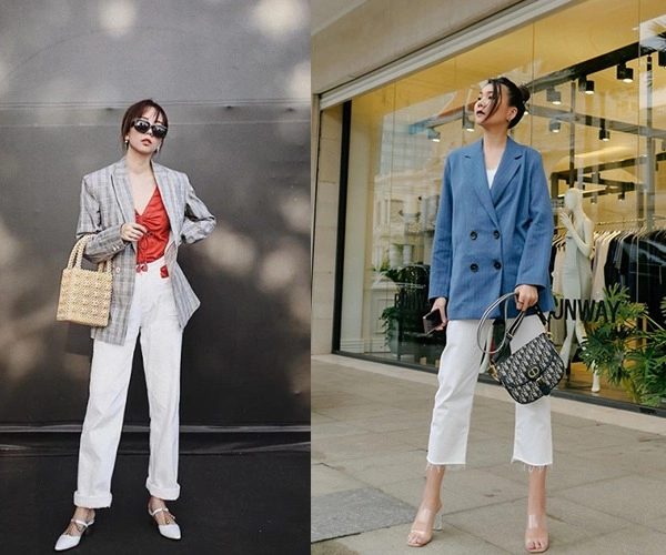 Những kiểu quần cứ phối với áo blazer là siêu sang chảnh nàng nhất định không thể bỏ qua - 4
