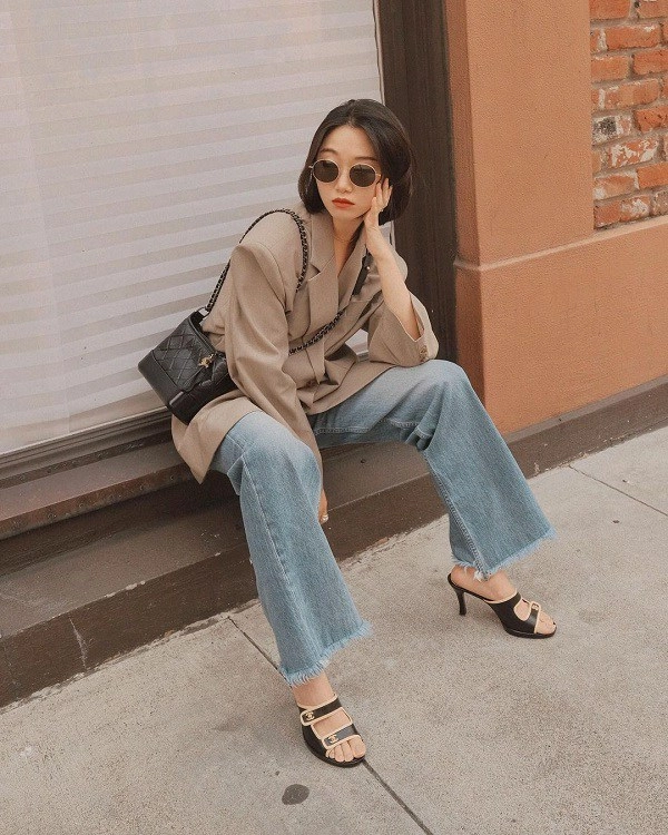 Những kiểu quần cứ phối với áo blazer là siêu sang chảnh nàng nhất định không thể bỏ qua - 9