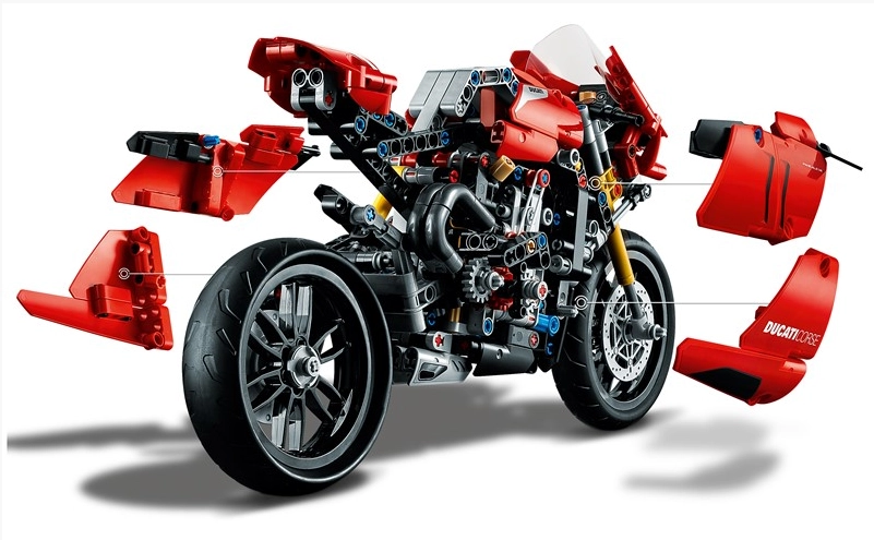 Ra mắt bộ đồ chơi lego technic ducati panigale v4 r - 5