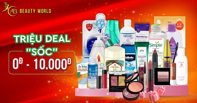 Săn quà 83 giá cực ưu đãi tại siêu thị mỹ phẩm ab beauty world trần phú - quận 5 - 2
