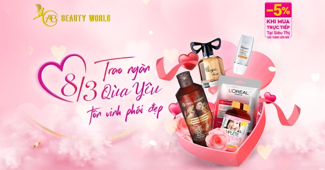 Săn quà 83 giá cực ưu đãi tại siêu thị mỹ phẩm ab beauty world trần phú - quận 5 - 5