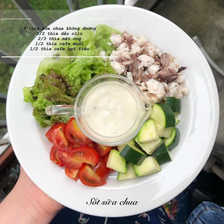 Tuyển tập công thức sốt salad eat clean ít calo ăn đưa miệng mà vẫn đẹp da thon dáng - 4