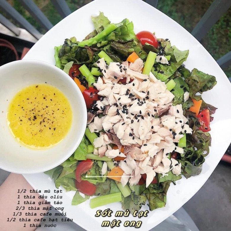 Tuyển tập công thức sốt salad eat clean ít calo ăn đưa miệng mà vẫn đẹp da thon dáng - 6
