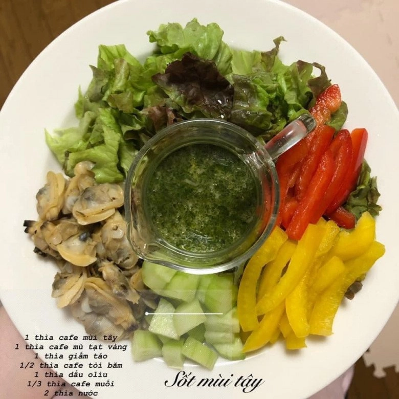 Tuyển tập công thức sốt salad eat clean ít calo ăn đưa miệng mà vẫn đẹp da thon dáng - 9