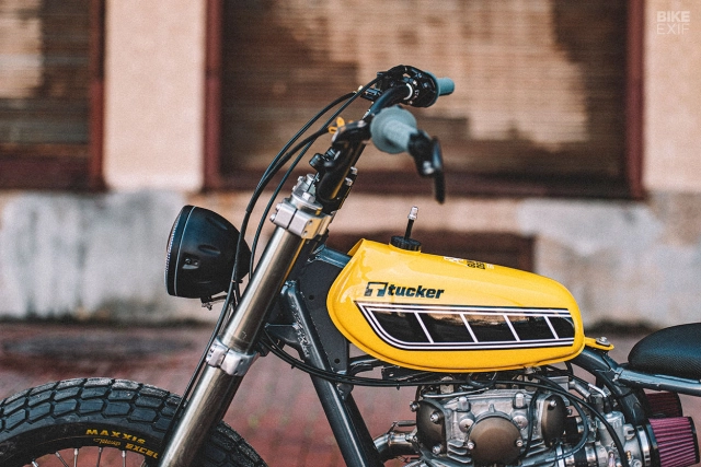 Yamaha xs650 độ với nick danh techno tracker đến từ gunn design - 4