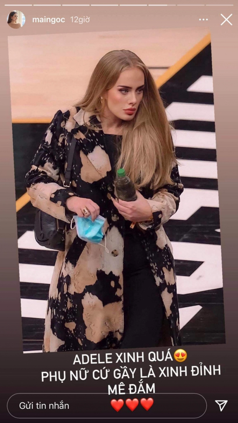 Adele tái xuất xinh đẹp thuyết phục đến mức newfeed sao việt share ảnh rần rần - 1