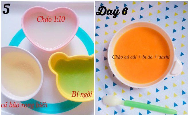 Ăn dặm kiểu nhật là gì và thực đơn ăn dặm cho bé từ 6 - 18 tháng - 4