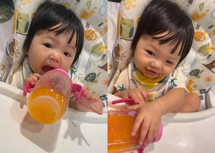 Con gái đại gia cường đôla 19 tháng tuổi lấm lem ăn cơm trắng cũng thấy ngon - 6