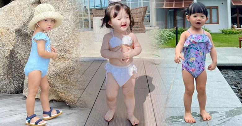 Đại hội bé khỏe bé xinh con hà hồ đàm thu trang gen trội nhà đông nhi cưng xỉu - 1