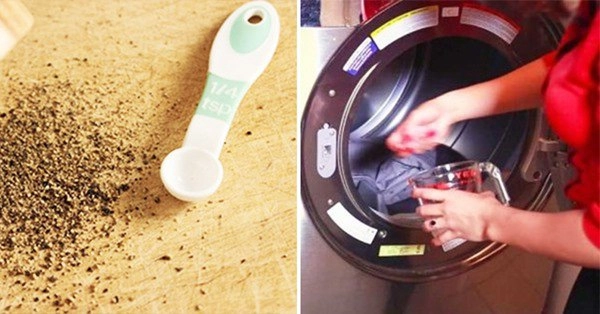 Đổ 1 thìa hạt tiêu vào máy giặt bạn sẽ bất ngờ khi biết công dụng của nó - 1